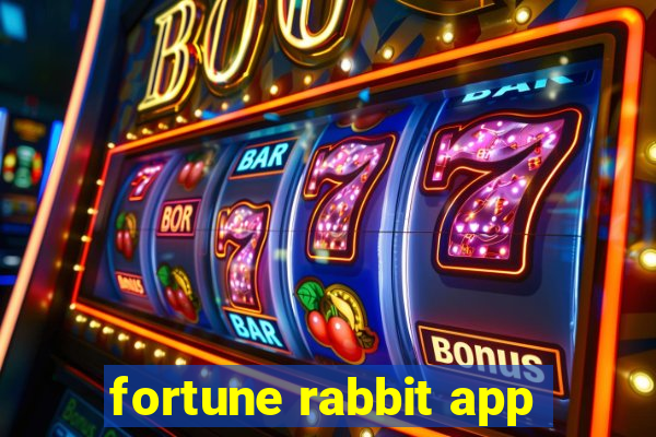 fortune rabbit app