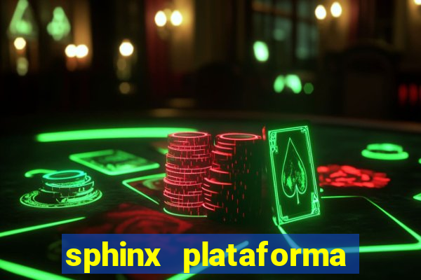 sphinx plataforma de jogos