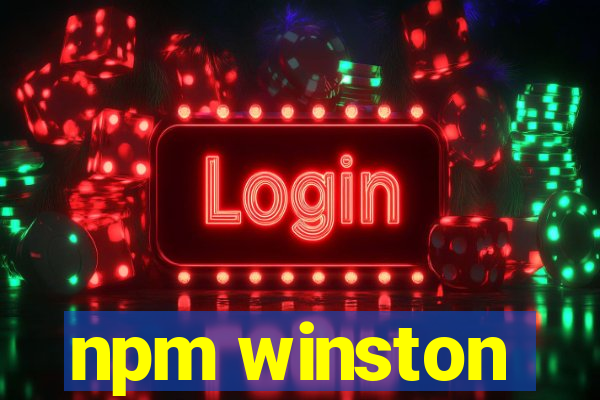 npm winston