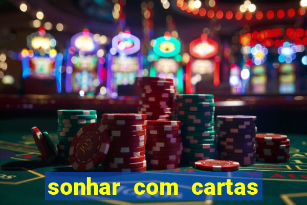 sonhar com cartas de baralho no chao