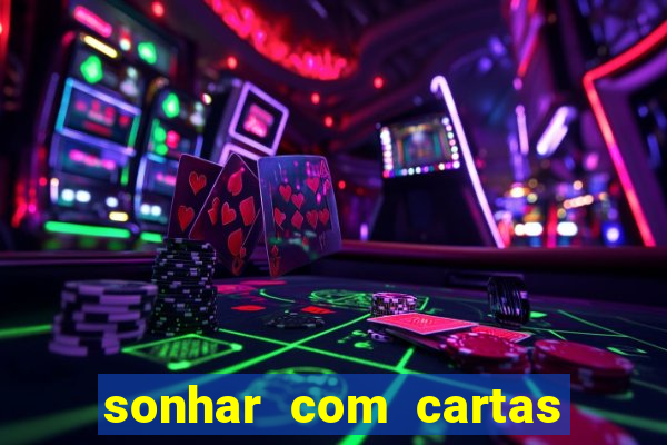 sonhar com cartas de baralho no chao