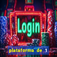 plataforma de 1 real fortune tiger