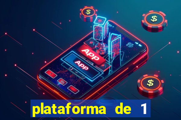 plataforma de 1 real fortune tiger