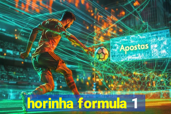 horinha formula 1