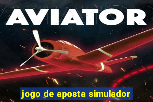 jogo de aposta simulador