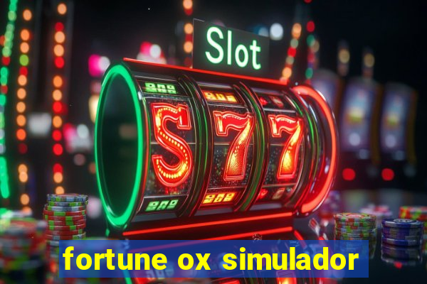 fortune ox simulador