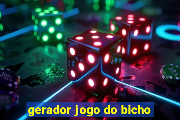 gerador jogo do bicho