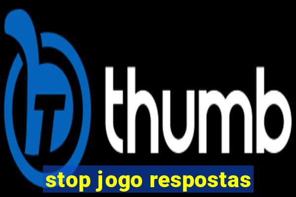 stop jogo respostas