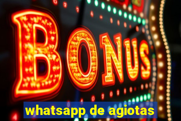 whatsapp de agiotas