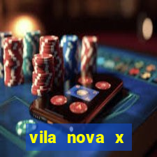 vila nova x paysandu palpites