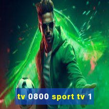 tv 0800 sport tv 1