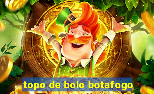 topo de bolo botafogo