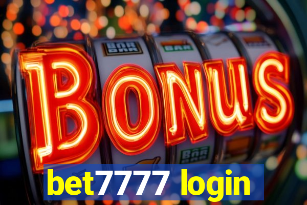 bet7777 login