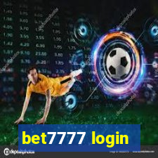 bet7777 login