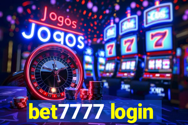 bet7777 login