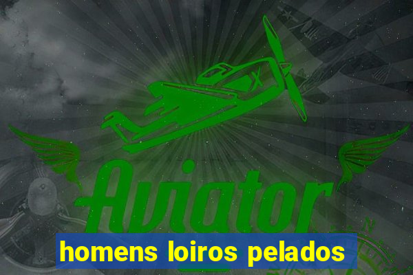 homens loiros pelados