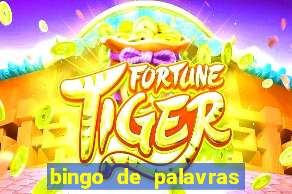 bingo de palavras de natal