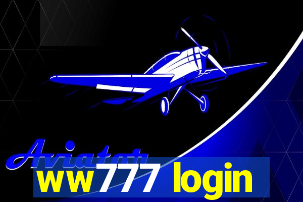 ww777 login