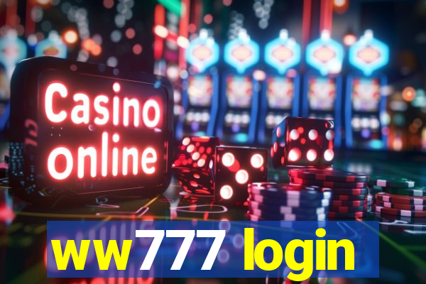 ww777 login