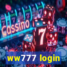 ww777 login