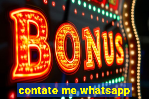 contate me whatsapp