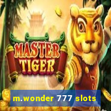 m.wonder 777 slots