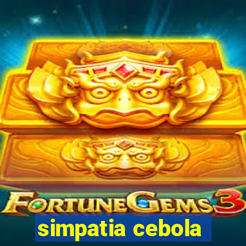 simpatia cebola