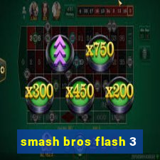 smash bros flash 3