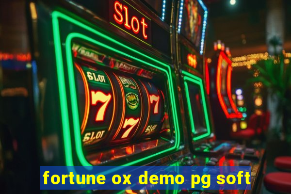 fortune ox demo pg soft