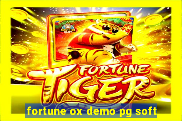 fortune ox demo pg soft