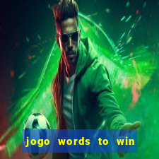 jogo words to win paga mesmo