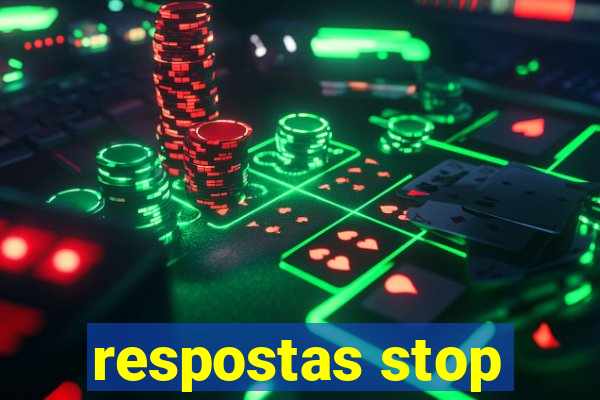 respostas stop