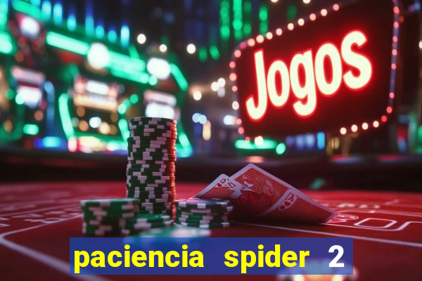 paciencia spider 2 naipes jogar