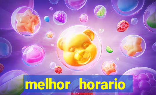 melhor horario fortune rabbit