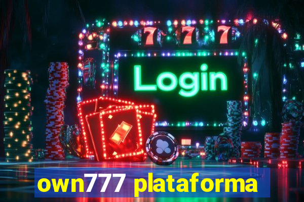 own777 plataforma