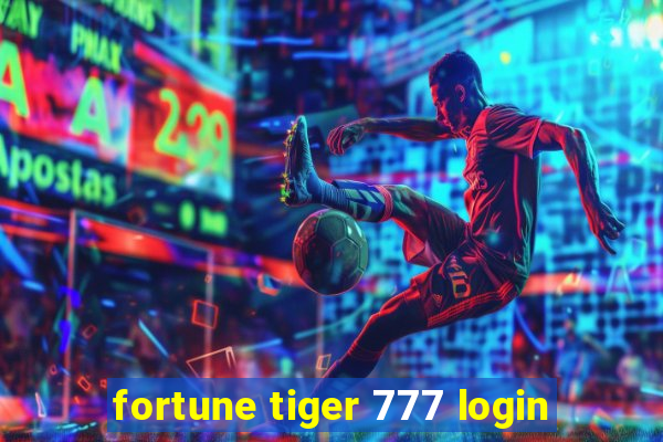 fortune tiger 777 login