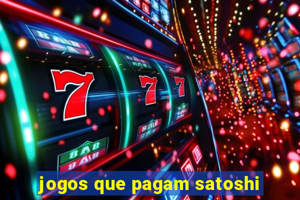 jogos que pagam satoshi