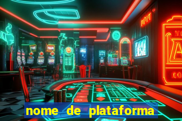 nome de plataforma de jogos