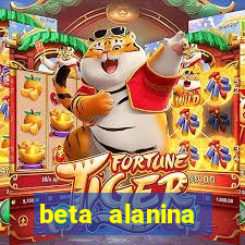 beta alanina aumenta a pressao