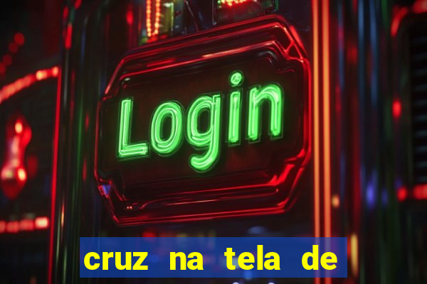 cruz na tela de cruz das