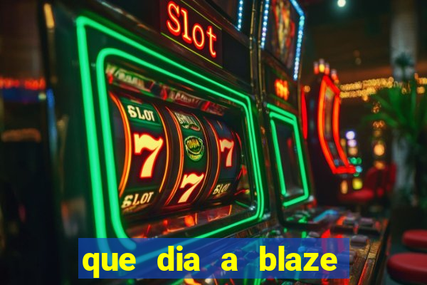 que dia a blaze paga o cashback