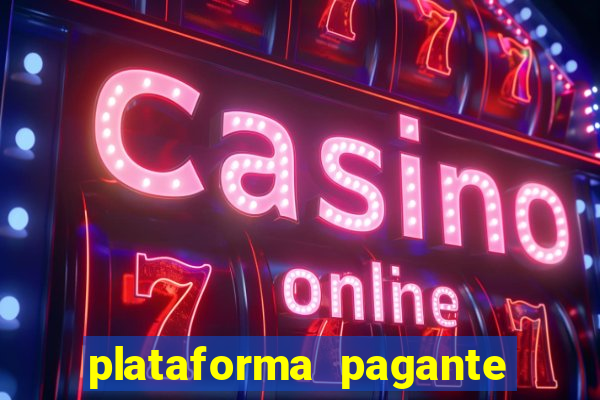 plataforma pagante fortune tiger