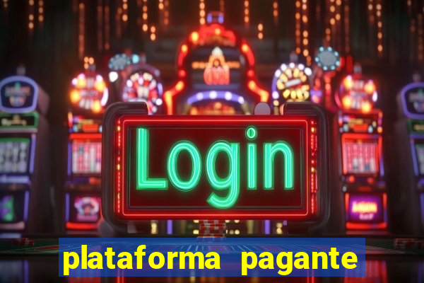 plataforma pagante fortune tiger