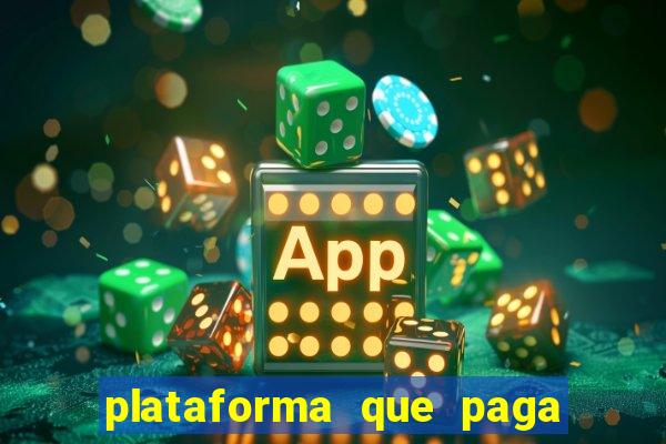 plataforma que paga no cadastro fortune tiger