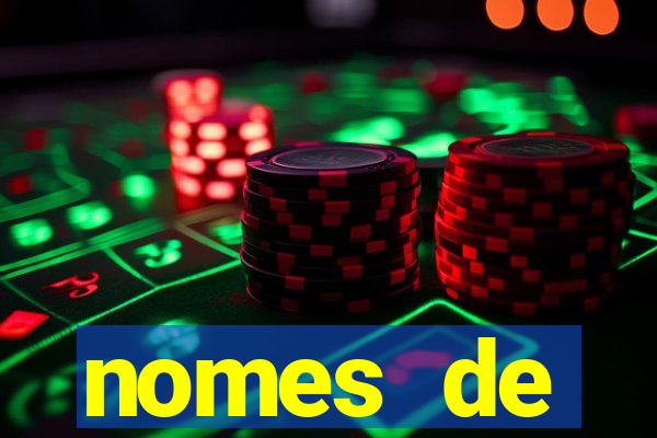 nomes de plataformas de jogos de cassino