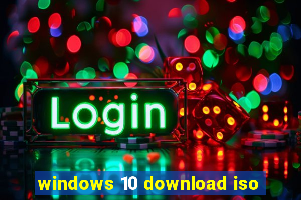 windows 10 download iso