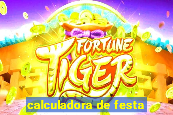 calculadora de festa