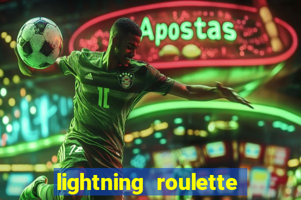 lightning roulette como jogar