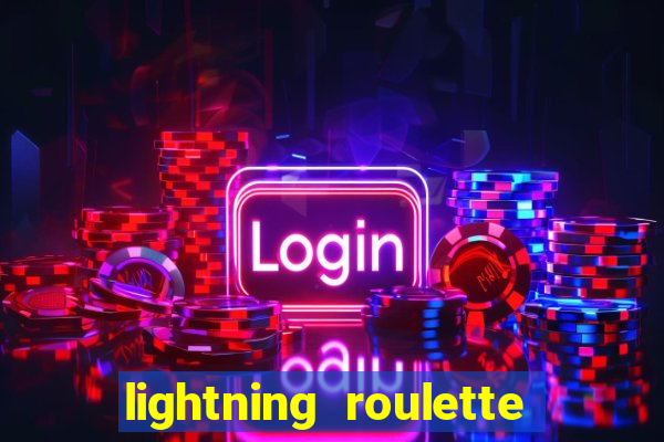 lightning roulette como jogar