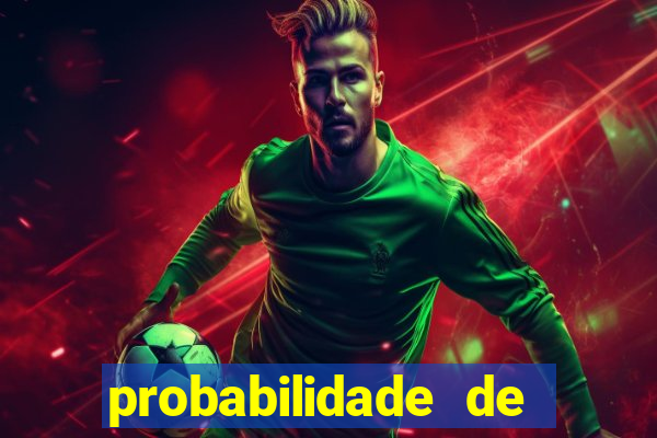 probabilidade de jogos de futebol de hoje